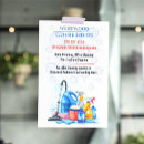 Suche nach hausmeister flyer Putzfrau