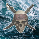 Recherche de jolly roger autocollants Crâne