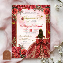 Recherche de red rose quinceanera invitations Pour enfants