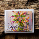 Recherche de style bohème cartes postales Annonce de déménagement