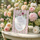 Recherche de shabby bridal shower invitations Floral