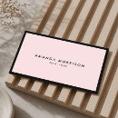 Suche nach rosa und schwarzes visitenkarten Elegant