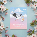 Suche nach storch und baby postkarten Mother to be