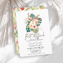 Recherche de couleurs tropicales invitations Élégant