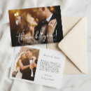 Recherche de mariage remerciements cartes 2 photo