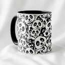 Recherche de panda blanc noir tasses Moderne