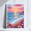Suche nach ozean aquarell poster Rosa