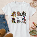 Recherche de dame folle de chat tshirts Animal de compagnie
