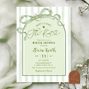 Recherche de vie verte invitations Bride
