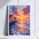 Suche nach steg poster Sonnenuntergang