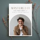 Recherche de masters graduation invitations Moderne