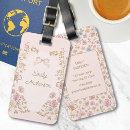 Recherche de jolie bagages étiquettes Girl