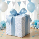 Recherche de chinoiserie papier cadeau Bleu poussiéreux