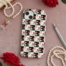 Recherche de damier noir et blanc iphone coques Pour elle