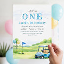 Suche nach hole in one einladungen Erste geburtstagseinladung