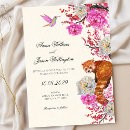 Recherche de faune mariage invitations Floral