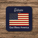 Suche nach amerikanische flagge untersetzer Gott segne amerika