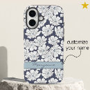 Recherche de fleurs bleu clair iphone coques Motif