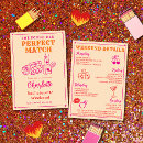 Recherche de allumettes invitations Bride