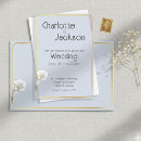 Recherche de bleu givré invitations Moderne