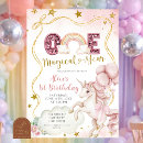 Recherche de licorne magique invitations Pour enfants