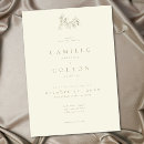Recherche de de chêne mariage invitations Minimaliste