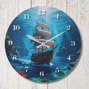 Recherche de bateau de pirate horloges Nautique