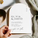 Recherche de arche mariage invitations De modernes