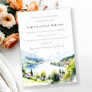 Recherche de suisse invitations Aquarelle