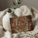 Recherche de rustic mariage accompagnement cartes Chic boho