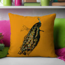 Recherche de moutarde jaune coussins Vintage