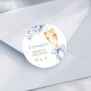 Recherche de quelque chose autocollants Fleurs bleues
