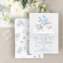 Recherche de thé bridal shower invitations Chinoiserie