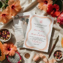 Recherche de hawaï mariage invitations Hibiscus