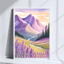 Recherche de fleurs de montagne posters Aquarelle