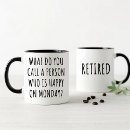 Recherche de personnes heureuses tasses À la retraite