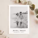 Recherche de vintage save the dates Moderne