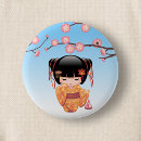 Recherche de kokeshi badges Kimono