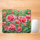 Recherche de pétale rose tapis souris Floraison