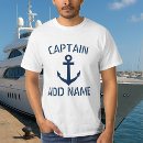 Suche nach blauer anker tshirts Kapitän