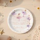 Recherche de ballet assiettes en papier Girly