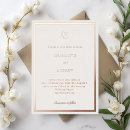 Recherche de rose gold mariage invitations Feuille d'or rose