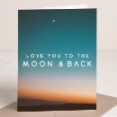 Recherche de dos de vœux cartes Lune et dos