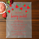 Recherche de fruits rouges invitations Été