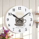 Recherche de tea cup horloges Cuisine