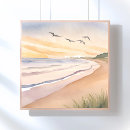 Recherche de aquarelle lumineuse posters Océan