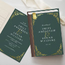 Recherche de plié mariage invitations Vert