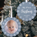 Suche nach blaue schneeflocke ornamente Mein erstes weihnachten