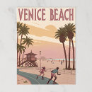 Recherche de patin cartes postales Plage de venice
