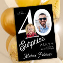 Recherche de carte 40 ans anniversaire invitations Pour lui